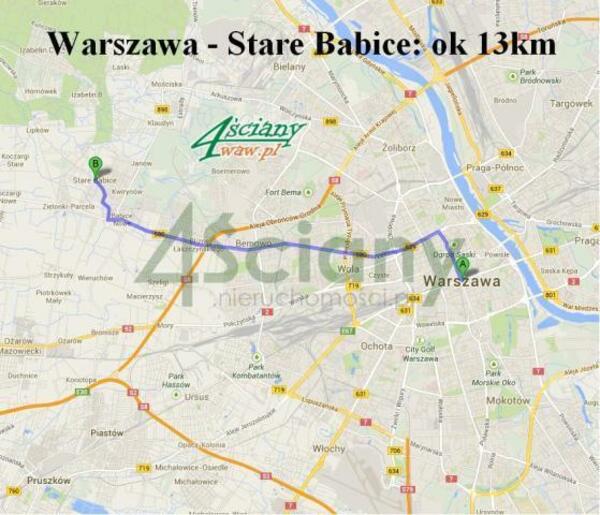 Działka 1000 m2 w STARE BABICE