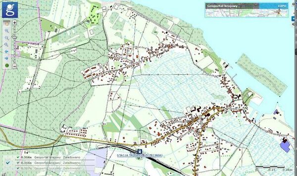 Działka 2300 m2 w POLICE