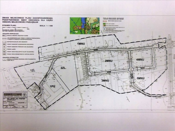 Działka 9799 m2 w OSIECZNICA