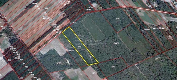 Działka 36600 m2 w KAWĘCZYN