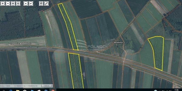 Działka 122800 m2 w WARTA BOLESŁAWIECKA