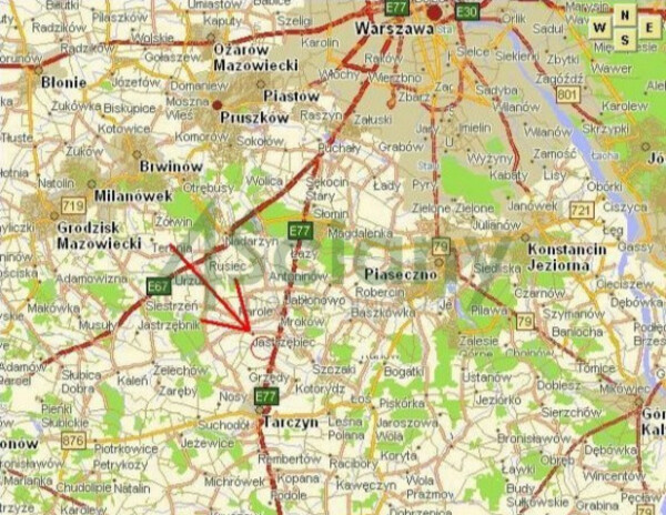 Działka 35000 m2 w LESZNOWOLA