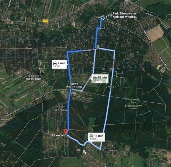 Działka 1448 m2 w KONSTANCIN-JEZIORNA