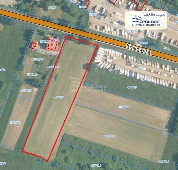 Działka 5755 m2 w BABICE