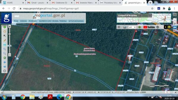 Działka 27000 m2 w DOBRA (SZCZECIŃSKA)
