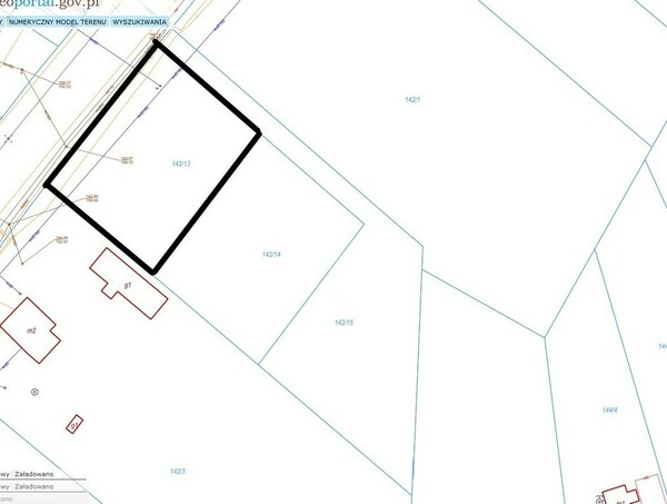 Działka 1350 m2 w CHEŁM