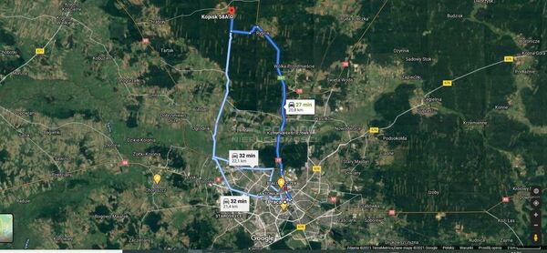 Działka 3198 m2 w DOBRZYNIEWO DUŻE