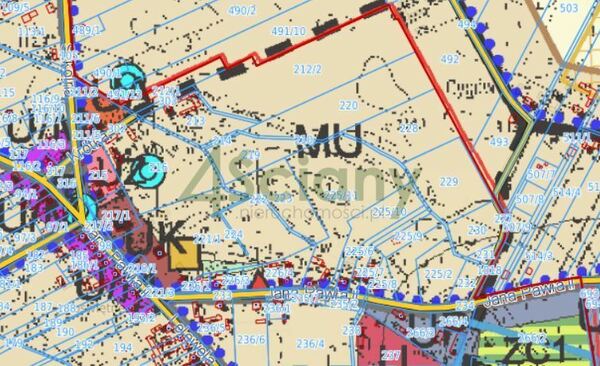 Działka 60 m2 w POŚWIĘTNE