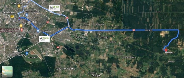 Działka 3000 m2 w ZABŁUDÓW