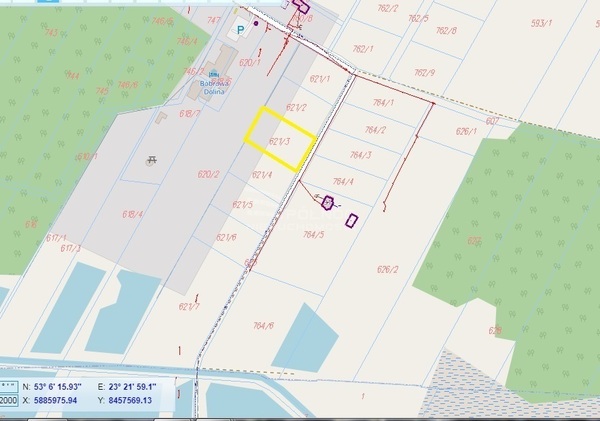 Działka 3000 m2 w ZABŁUDÓW