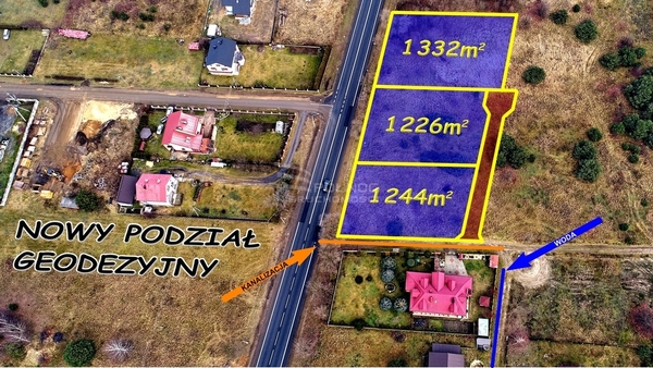 Działka 1226 m2 w KROCZYCE