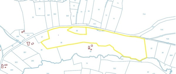 Działka 63500 m2 w LIMANOWA