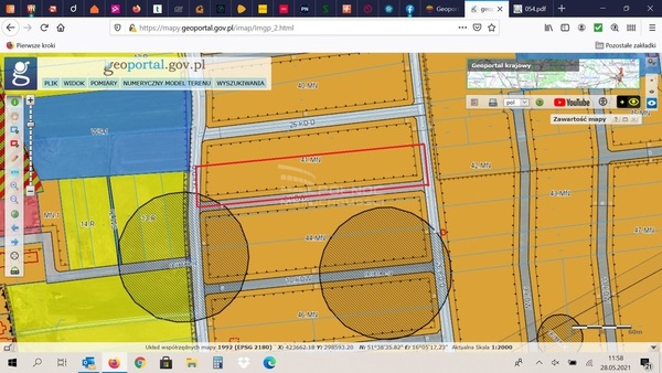 Działka 9882 m2 w GŁOGÓW