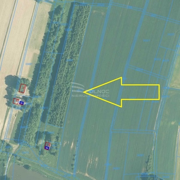 Działka 10308 m2 w OSIEK