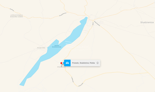 Działka 42781 m2 w BYTÓW