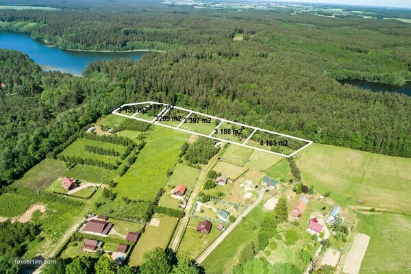 Działka 4163 m2 w GRUNWALD