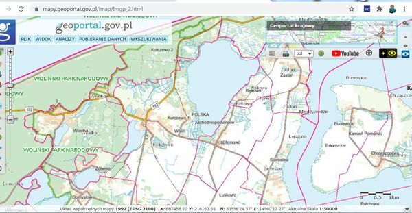Działka 24752 m2 w WOLIN