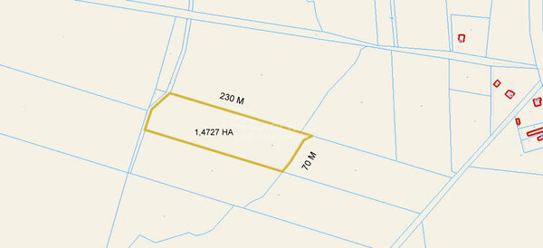 Działka 14700 m2 w PIENIĘŻNO