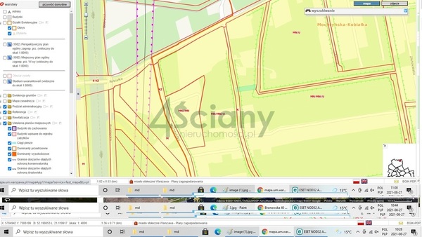 Działka 6380 m2 w WARSZAWA