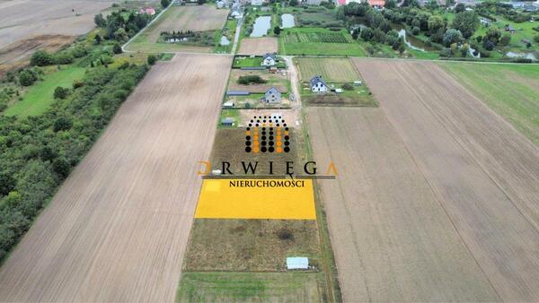 Działka 1355 m2 w KŁODAWA