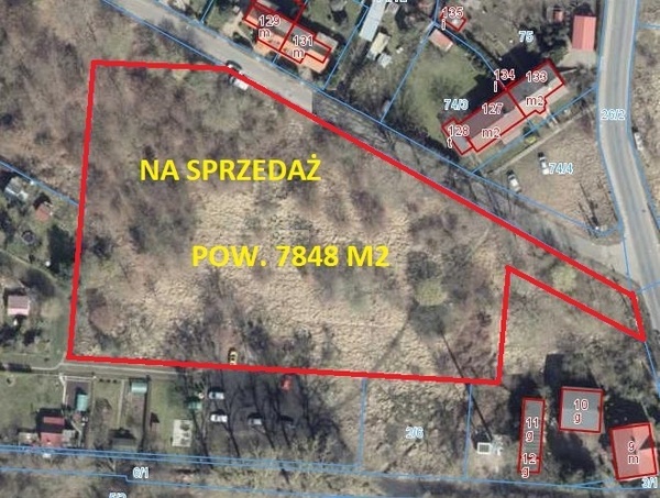 Działka 7848 m2 w SZCZECIN