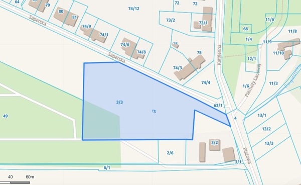 Działka 7848 m2 w SZCZECIN