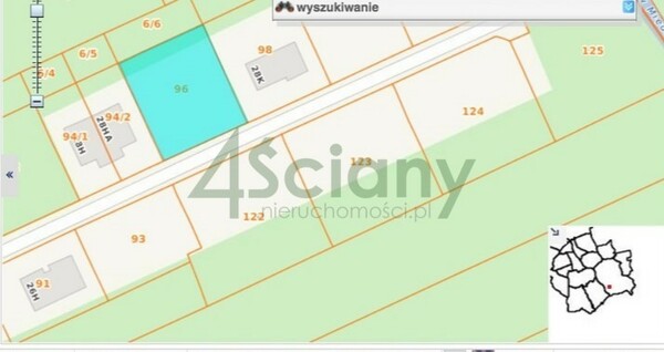 Działka 1080 m2 w WARSZAWA