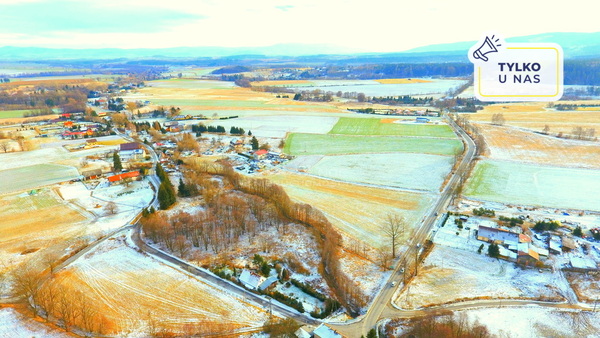 Działka 8100 m2 w SZCZYTNA