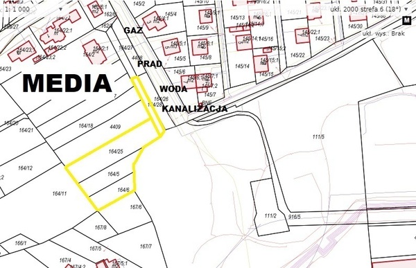 Działka 1975 m2 w CHRZANÓW