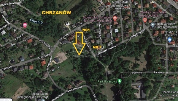 Działka 1975 m2 w CHRZANÓW