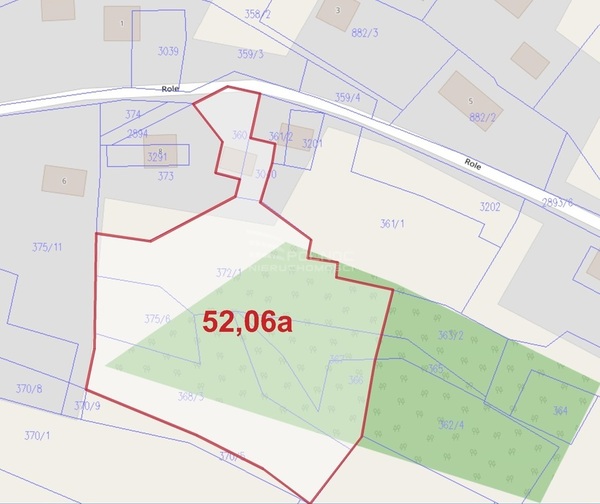 Działka 5206 m2 w CHRZANÓW