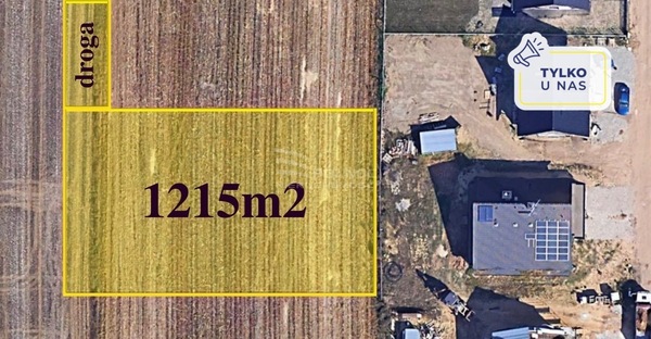 Działka 1215 m2 w GLIWICE