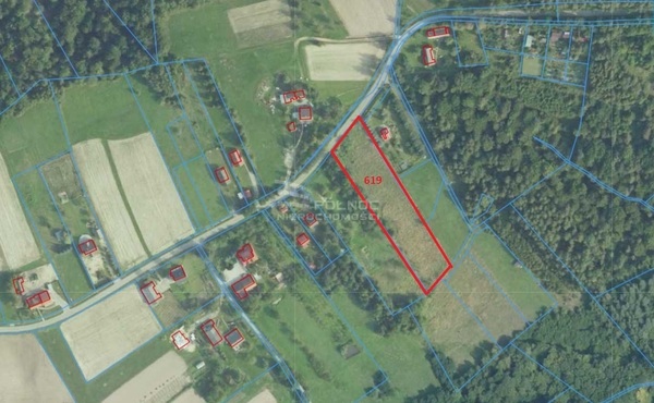 Działka 4700 m2 w ŁAPANÓW