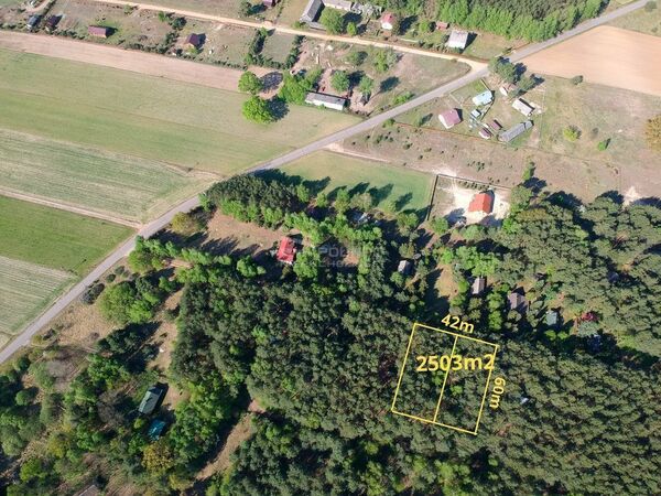 Działka 2503 m2 w GOWOROWO