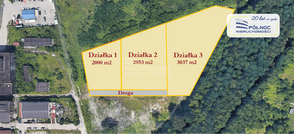 Działka 8579 m2 w DĄBROWA GÓRNICZA