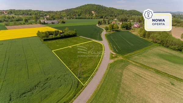 Działka 1800 m2 w KŁODZKO