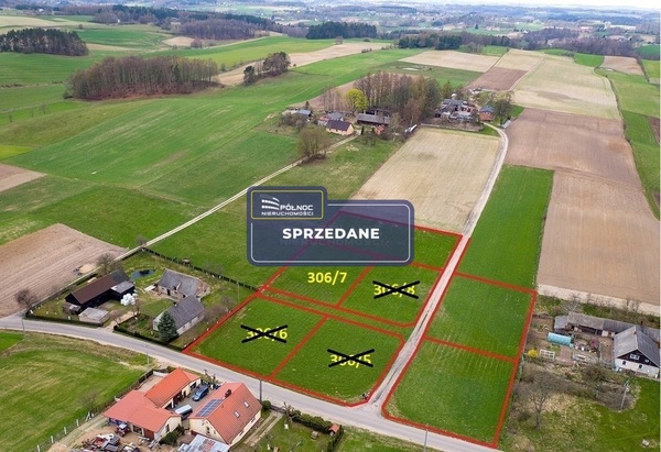 Działka 1000 m2 w SOMONINO