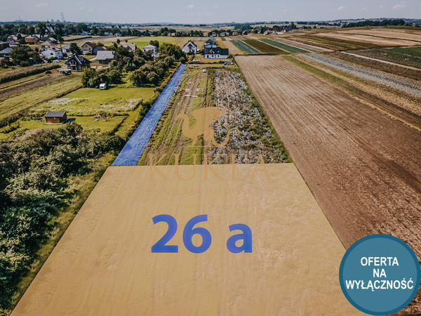 Działka 2642 m2 w KRAKÓW