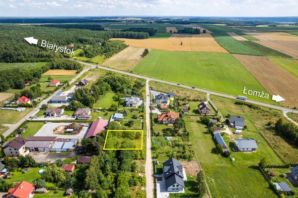 Działka 873 m2 w PIĄTNICA