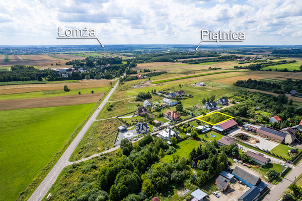 Działka 873 m2 w PIĄTNICA