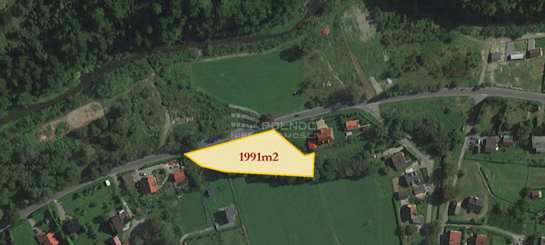 Działka 1991 m2 w BRENNA