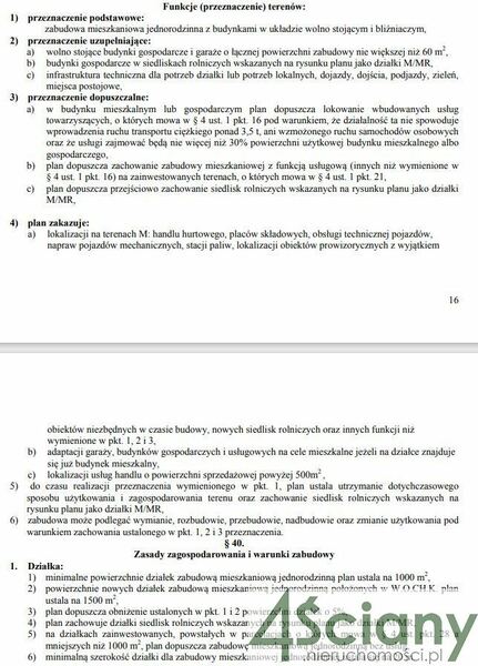 Działka 1700 m2 w NADARZYN