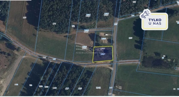 Działka 1008 m2 w TŁUSZCZ