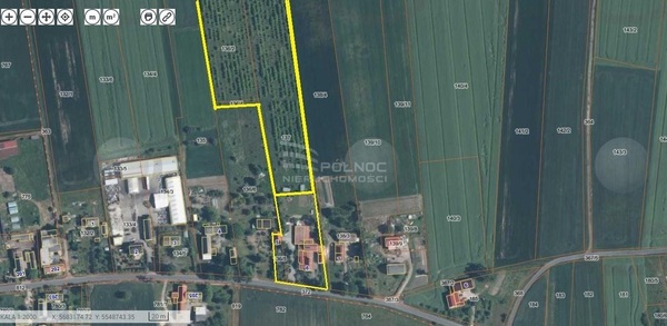 Działka 122800 m2 w WARTA BOLESŁAWIECKA