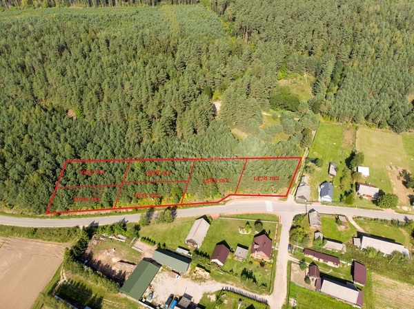 Działka 1478 m2 w SZUDZIAŁOWO