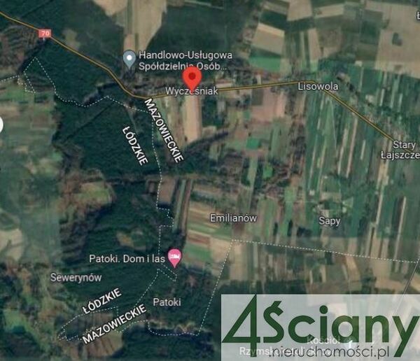 Działka 3100 m2 w PUSZCZA MARIAŃSKA