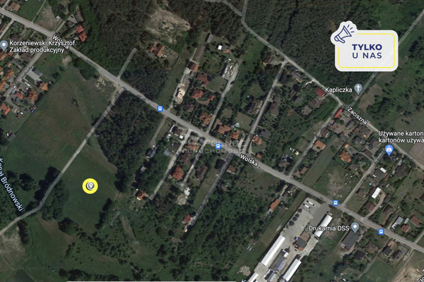 Działka 999 m2 w NIEPORĘT