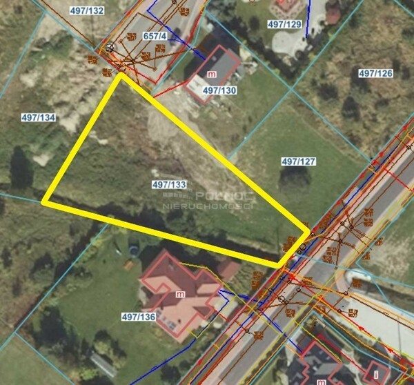 Działka 1796 m2 w JERZMANOWA