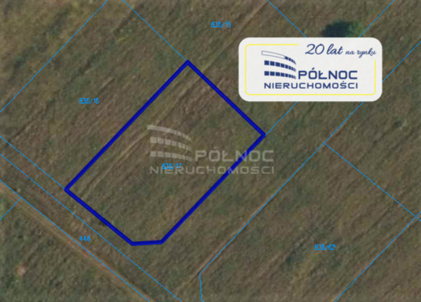 Działka 1133 m2 w GOMUNICE