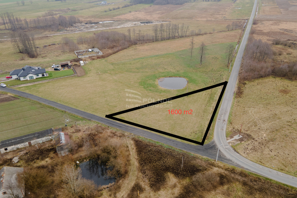 Działka 1600 m2 w POŚWIĘTNE